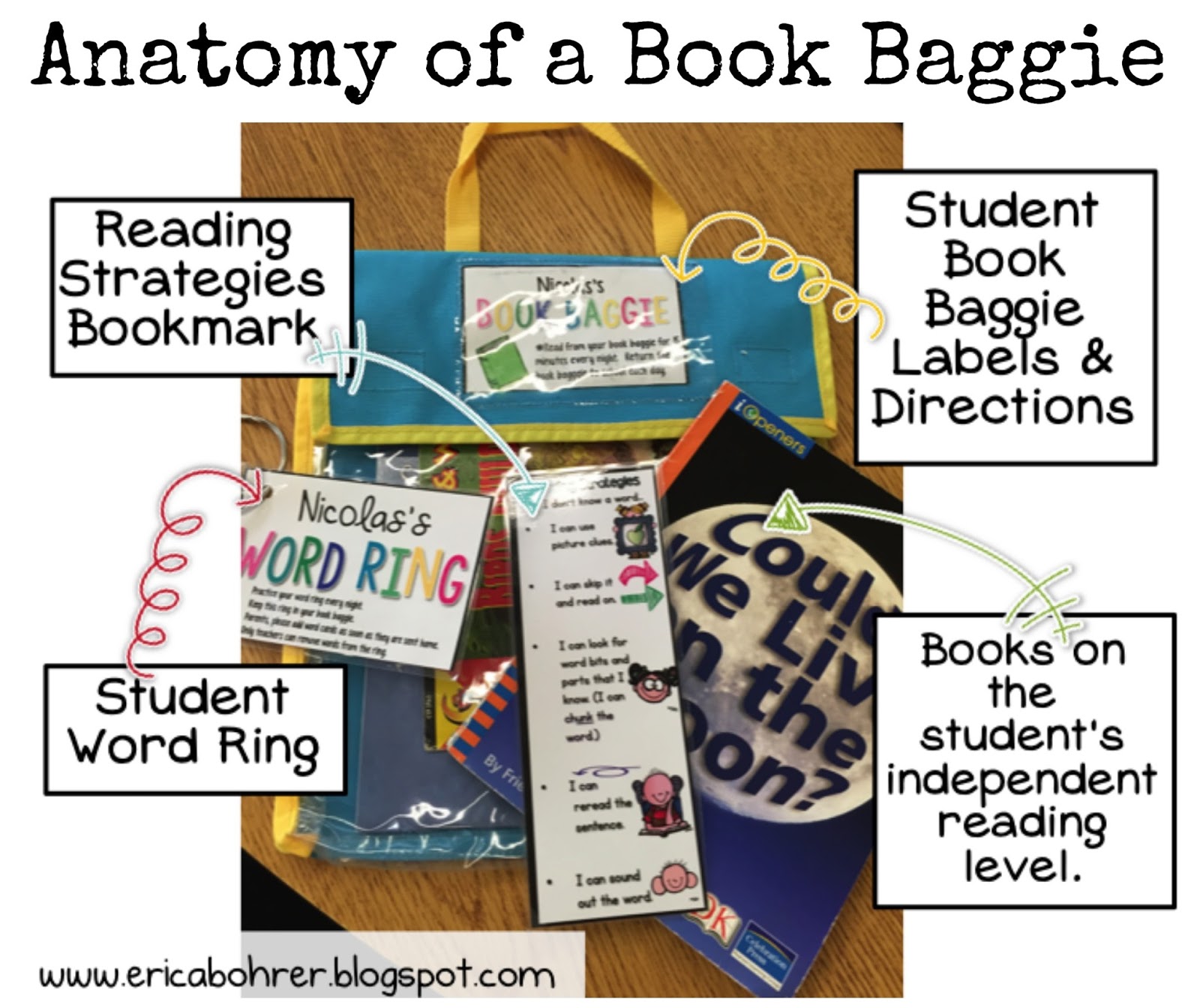 The Anatomy of a Book Baggie Erica's EdVentures Bloglovin’